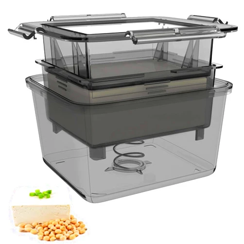 TOFIIGREM Tofu Press - Grey Tofu Presser Easily Removes Water from Tofu for Better Texture and Taste