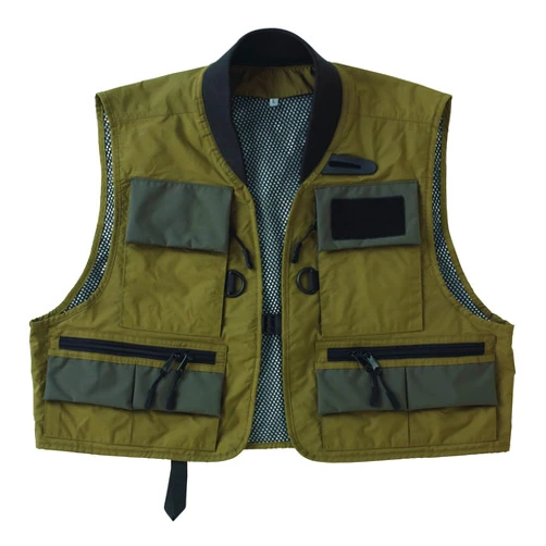 Caddis Wading Systems Caddis Men's Green Natural Breathable Wader Fishing Vest