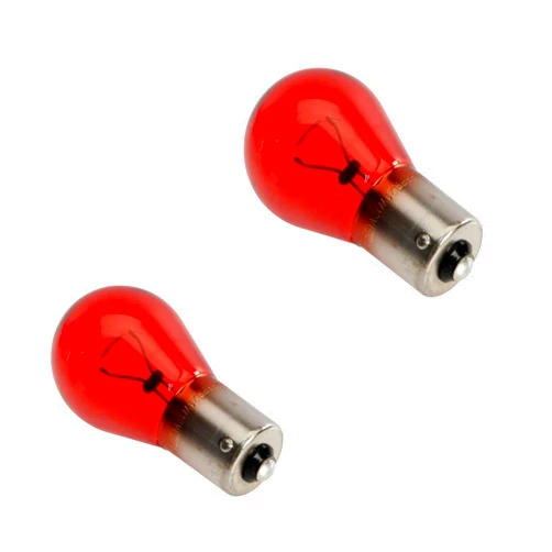 MyParts Compatible with Saab 9-3 Set of 2 Red Taillight/Fog Light Bulbs