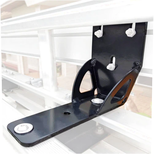 LicBund 813402 50mm Awning Bracket Gusseted Awning Holder Compatible with Thule Rhino Heavy Duty Bar