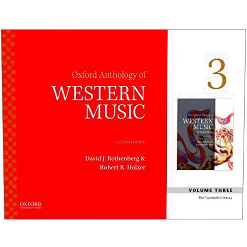 By Taruskin Gibbs (Author) Oxford Anthology of Western Music 2nd Edition Volume Three