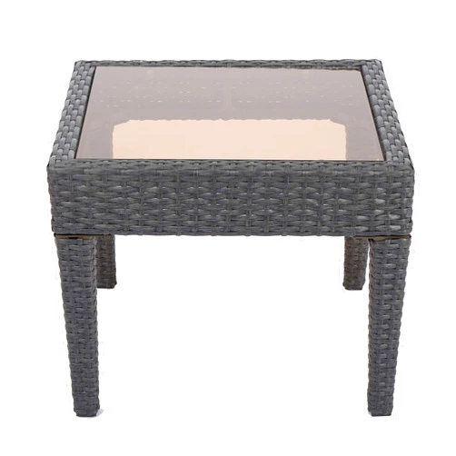 Christopher Knight Home Antibes PE Accent Table, Grey