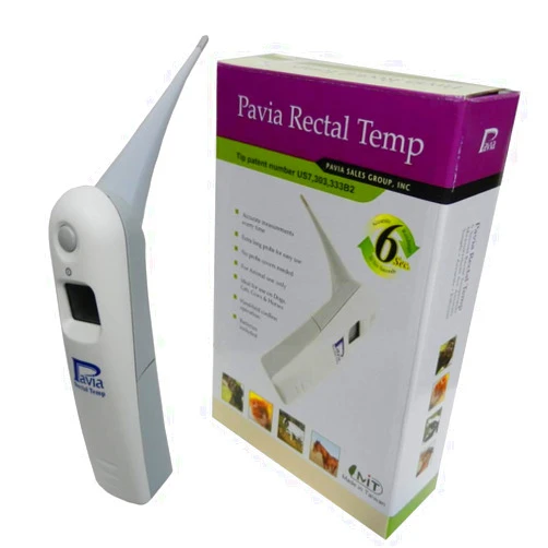 Pavia Veterinary Thermometer. Fast Veterinary Thermometer Gives Accurate Temps in Only 6 Seconds. Beeps When ready. Dogs, Cats, Horses, Pets and Livestock. Trusted by Veterinarians and Pet Owners.