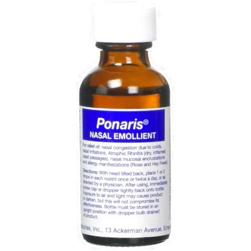Ponaris Jamol Laboratories Ponaris Nasal Emollient and Dropper