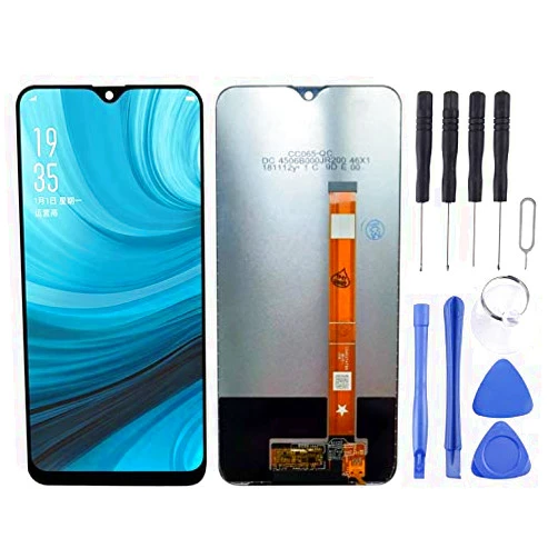 CHENYAN Mobile Phone Replacement Spare Parts LCD Screen and Digitizer Full Assembly for Oppo A7 / A5s / AX7 / A7N / A12 / AX5 Mobile Displays, Black