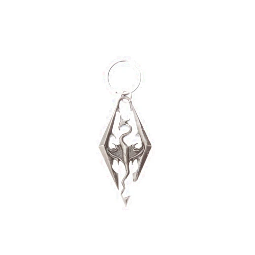 Hot Topic The Elder Scrolls V: Skyrim Dragon Key Chain