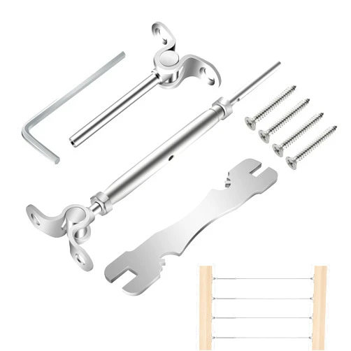 OIM OMIIOMIO 30 Pairs Cable Railing Kit 1/8
