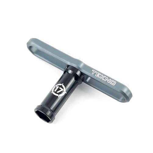 Tekno RC 17mm Wheel Wrench & Shock Cap Tool (Long Shank), TKR1116B