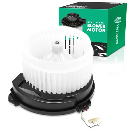 YHTAUTO AC Heater Blower Motor w/Wheel Replacement for Jeep Cherokee 2014-2023 Chrysler 200 2015-2017, Front Side OE# 68223053AC