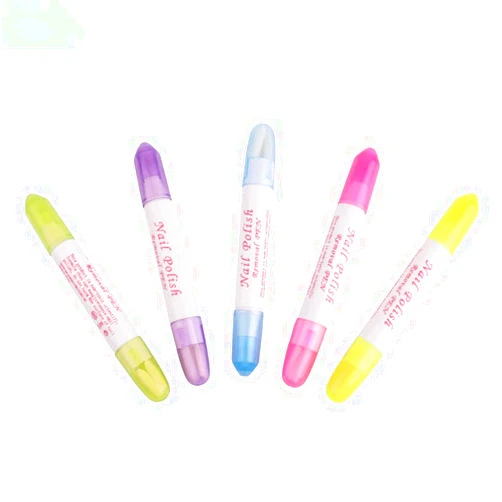 WOIWO 5 PCS Nail Polish Remover Pen To Correct Finger Edge Stain Remover Pen To Clean And Wipe Off Nail Polish Remover Pen