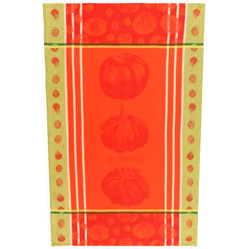 Now Designs Kitchen Jacquard Dishtowels, Heirloom Tomatoes