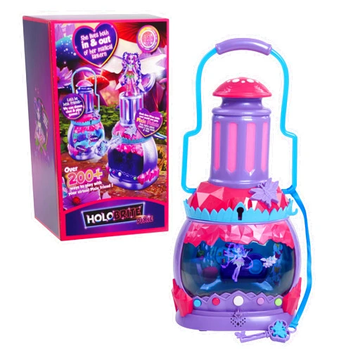 Just Play HOLOBRITE Pixie Lantern, Virtual Dancing and Interactive Games, Includes 5-inch Pixie Doll, Over 200 Ways to Play