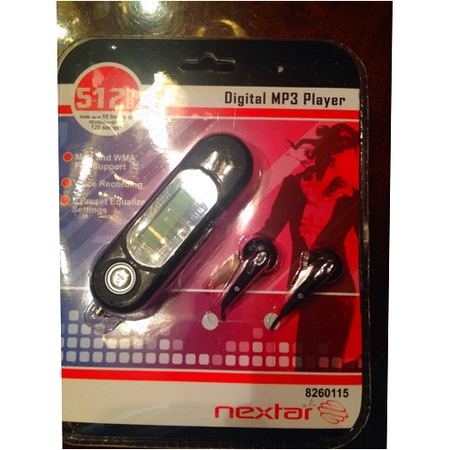 Nextar MA933A-5BL 512 MB Digital MP3 Player (Black)