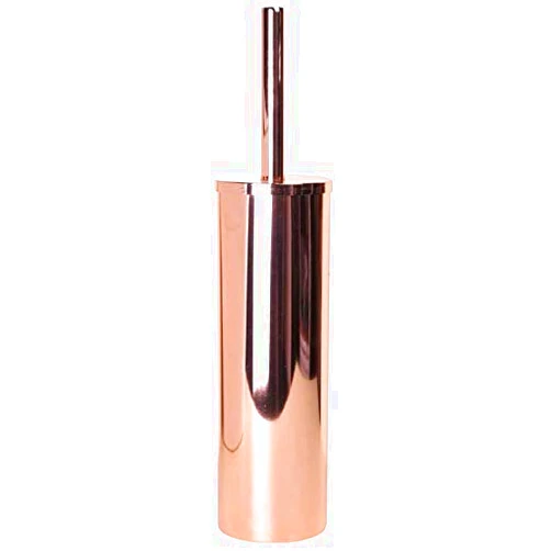 YQWY Toilet Brush and Holder Set,for Bathroom Toilet - Stainless Steel Toilet Brush Long Handle Toilet Brush Pink Gold Toilet Cleaning Set-Pink