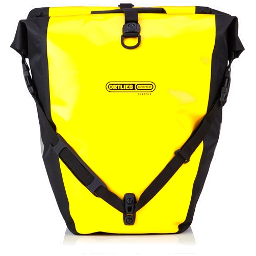 Ortlieb Back-Roller Classic QL2.1 Panniers (Pair) Yellow-Black #F5304