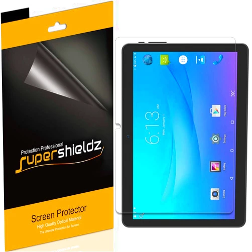 Supershieldz (3 Pack) Designed for Onn 10.1 inch Tablet and Onn Tablet Pro 10.1 inch Screen Protector, High Definition Clear Shield (PET)