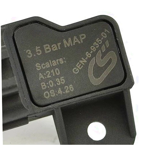 TUKIMA CORKSPORT 2007-2013 Mazdaspeed 3, 2006-2007 Mazdaspeed 6, Turbo CX7 - MZR DISI Engine - Mazda Direct OEM Fit - 3.5 Bar Manifold Absolute Pressure Sensor MAP - Black (GEN-6-935-10)