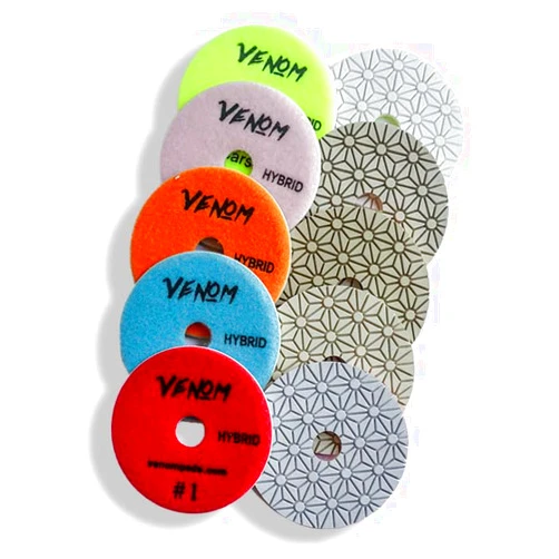 Venom Hybrid 3 Step Diamond Polishing Pad 4