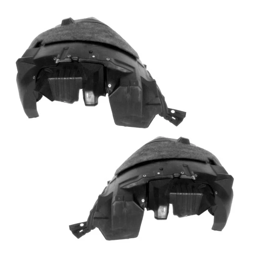 PARTSWICH New Set of 2 Fender Liner For INFINITI QX56 2004, 2005, 2006 Front Driver Left & Passenger Right Side IN1251113, IN1250113 638317S600, 638307S600
