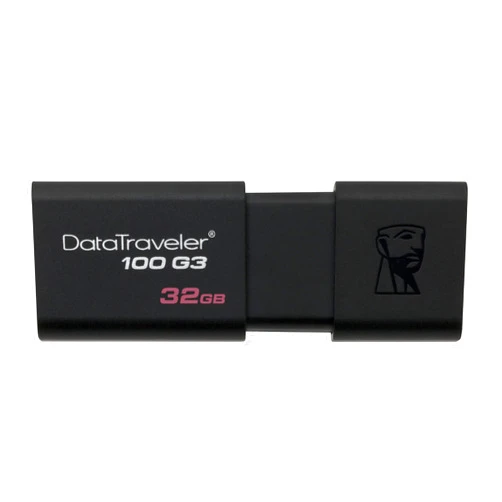 Kingston 32GB 100 G3 USB 3.0 DataTraveler (DT100G3/32GB) Black