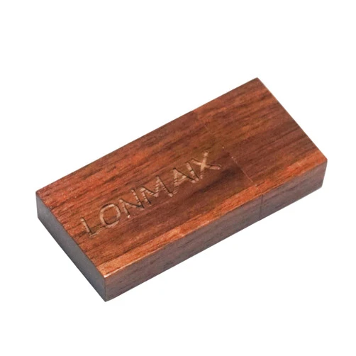 LONMAIX 16GB Walnut USB Flash Drive Wooden USB Memory Stick