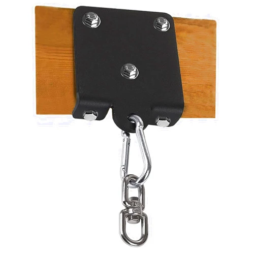 KSWLOR Heavy Punching Boxing Bag Hanger - Heavy Duty Bag Hanger Bracket,360° Rotation Wall Ceiling Mount Wood Beam Hook for Boxing Muay Thai Training,Aerial Yoga Swing & Hammock