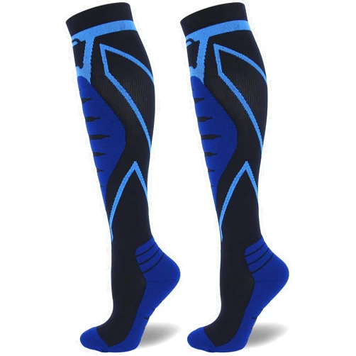 Keskale Compression Socks for Men & Women 20-30 mmHg Knee High -Best Support for Medical, Athletic, Sports, Travel (1/2Pairs)