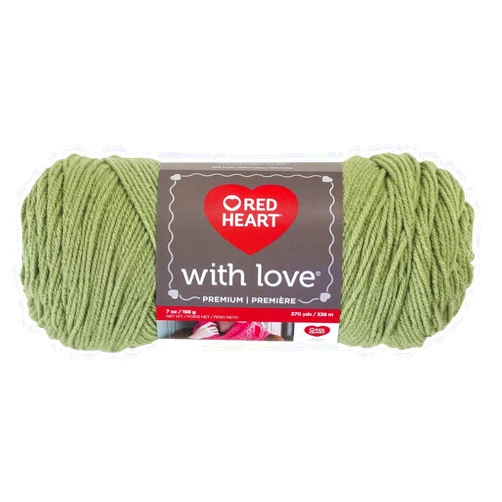 Red Heart Love Yarn-Lettuce, Multicolor