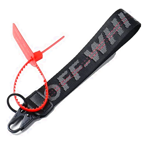 Importados unknown Keychain WHITE Lanyard FLuo White for Keys can Hang Key,Wallet,Jeans Decoration cute lanyard nice
