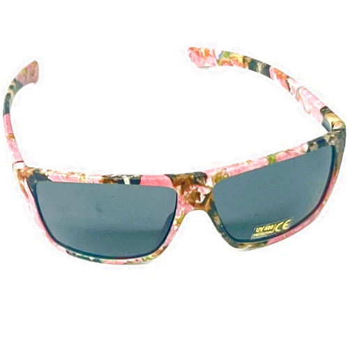 GKGen Pink Camouflage Sunglasses with Dark Lenses