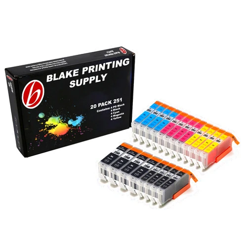 Blake Printing Supply 910 XL Ink for HP 910XL Ink Cartridges Combo Pack. Works with OfficeJet Pro 8035e 8025e 8025 8022 8028 8035 8020 8015 Printers. 4 Pack (Black, Cyan, Magenta, Yellow)