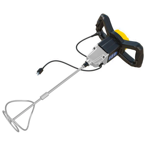 QEP 21700 120-Volt 2 Speed Power Mixer with Mixing Paddle for Thinset Grout and Mortar, Silver