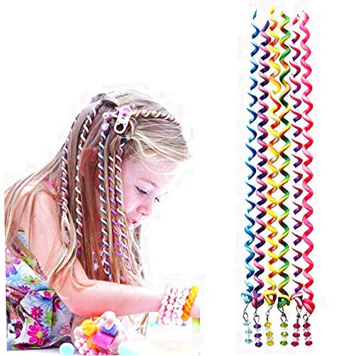 ZXK CO 18 Pcs Hair Styling Twister Clip for Girl Women,ZXK CO Braided Rubber Hair Band Twist Barrette Spiral Spin Hair Tool Accessories Elastic Hair Rope Cute Hairband