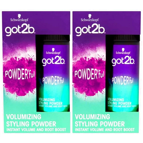 Schwarzkopf got2b Powder'ful Vol Style Powder 10g (2x Pack)