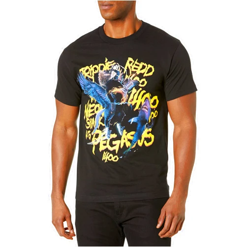Trippie Redd Unisex-Adult Standard Neon Shark Vs. Pegasus Tee