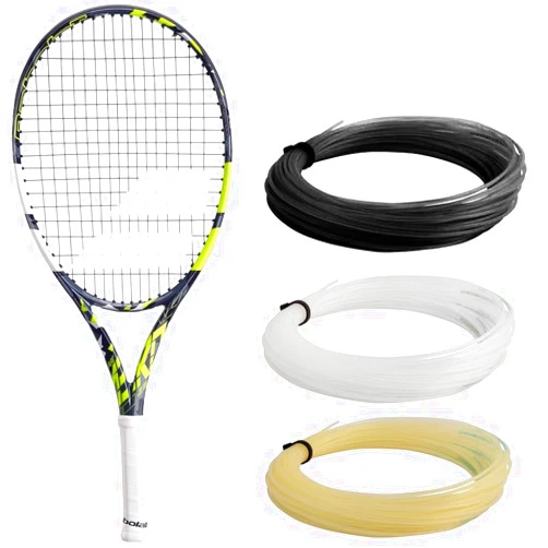 Babolat Pure Aero Jr 25 Inch Tennis Racquet (Gray/Yellow/White)