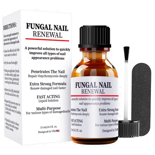 Zemmys Extra Strength Toenail Fungus Treatment For Toenail Or Fingernail, Fast Acting Nail Repair Liquid for Damaged & Discoloration Nail with Nail File-d8