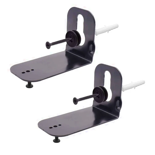 Qzanyee Life Black Wall Mount Bracket for Samsung Soundbar HW-Q60B HW-Q600B HW-B650 HW-N950 HW-S40T HW-S41T HW-S60T HW-T400 HW-T420 HW-T450 HW-T50M/ZA HW-T550 HW-Q910B HW-Q930B Mounting Brackets
