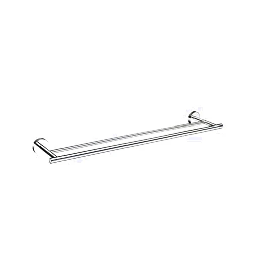 SMEDBO Polished Chrome HK3364 Towel Rail Double, 64.8 x 12 x 4.8 cm
