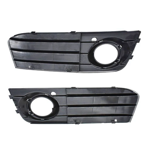 MUSMAPE Front Bumper Fog Light Cover for 2009 2010 2011 Audi A4 2.0L 2Pcs (left & right)