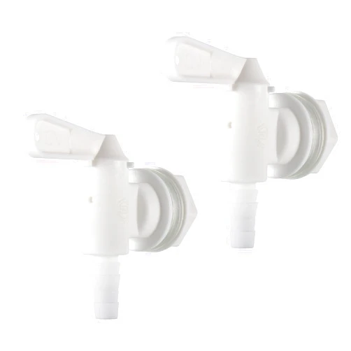 Chciyich Plastic Bottling Bucket Spigot Portable Beer Faucet, Bucket Tap Faucet for Homebrewing Bucket Picnic Beverages Parties (2Pcs)