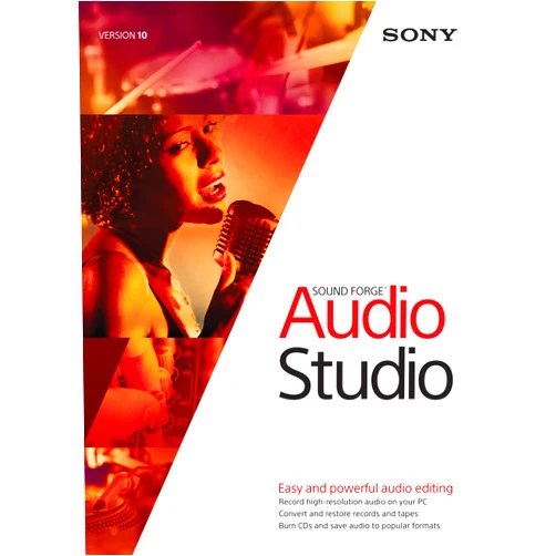 Sony Sound Forge Audio Studio 10- 30 Day Free Trial [Download]