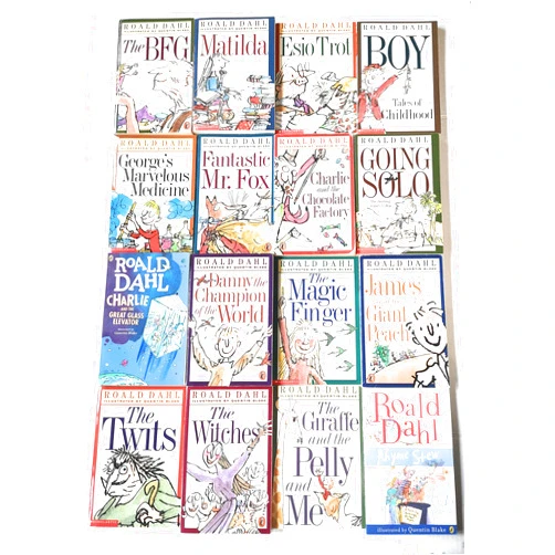 Roald Dahl 16 Book Slipcase Collection