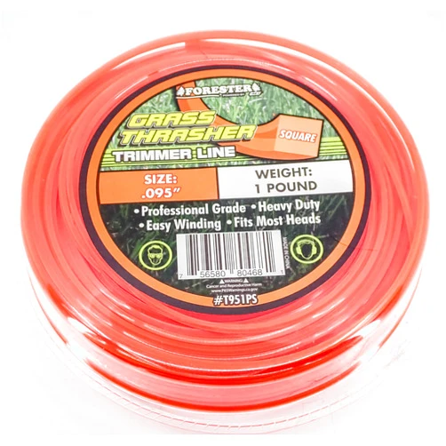 Traverse Creek Incorporated Forester Grass Thrasher Square Trimmer LINE 1LB .095