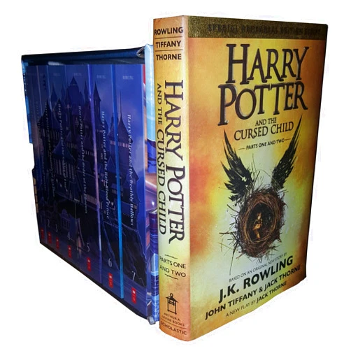 By J.K. Rowling (Author) Harry Potter Complete Book Series Special Edition Boxed Set 1-7 by J.K. Rowling- Plus The Cursed Child(Hardcover)