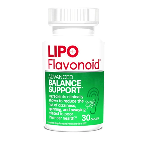 Lipo-Flavonoid Balance Support, Helps Reduce The Risk of Vertigo Like Symptoms, Dizziness, Spinning and Swaying Related to Poor Inner Ear Health (30ct)