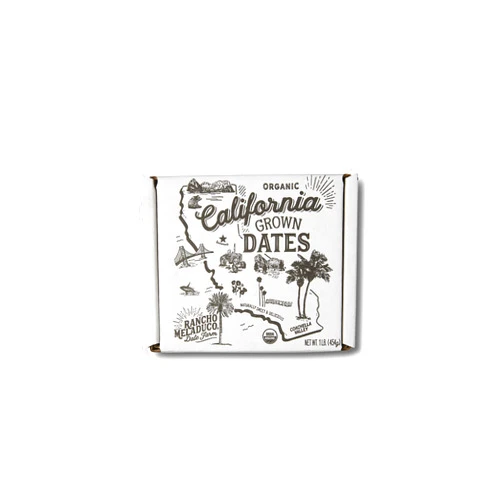Rancho Meladuco 1 lb. Organic Medjool Dates - ONE 1 lb. Box