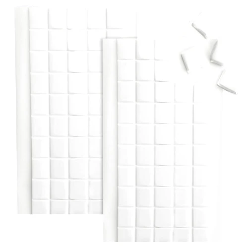 Juvale 100 Pieces Sticky Putty for Hanging Things and Poster on Walls with No Damage - Adhesive Tacky Tabs for Picture Frames