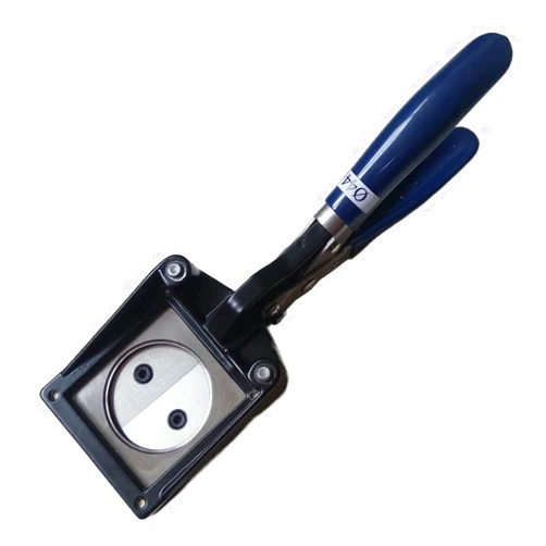 CIRONI Button Graphic Handheld Punch Die Cutter 25mm 32mm 35mm 37mm 38mm 44mm 48MM Paper Graphic Punch Die Cutter for Badge Making (Color : Actual Cut 44mm)