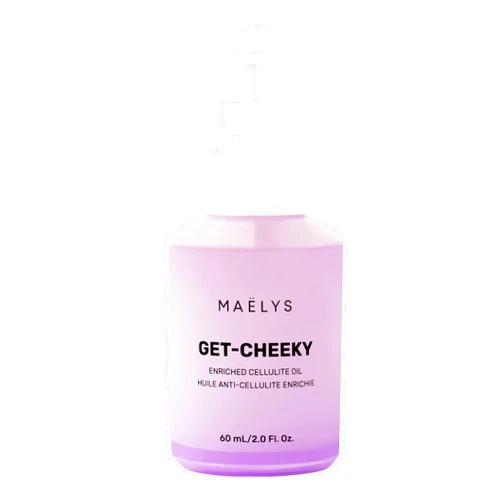 MAËLYS Cosmetics GET-CHEEKY Enriched Cellulite Oil - Shea Butter & Vitamin E Target the Look of Fatty Skin & Reduce The Appearance Of Cellulite